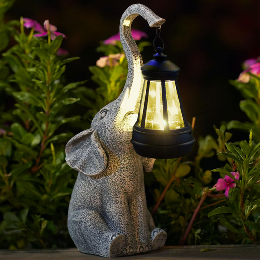 GENTLE™ Tuinlamp – Speelse Olifant Design