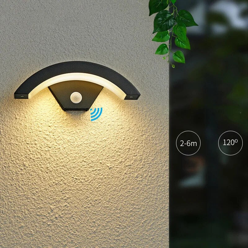 VistaGleam - Moderne Waterdichte Wandlamp voor Buiten